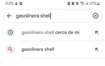 gasolinera shell cerca